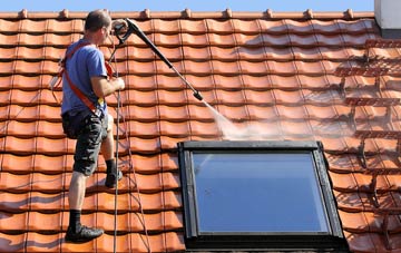 roof cleaning Esgairgeiliog, Powys
